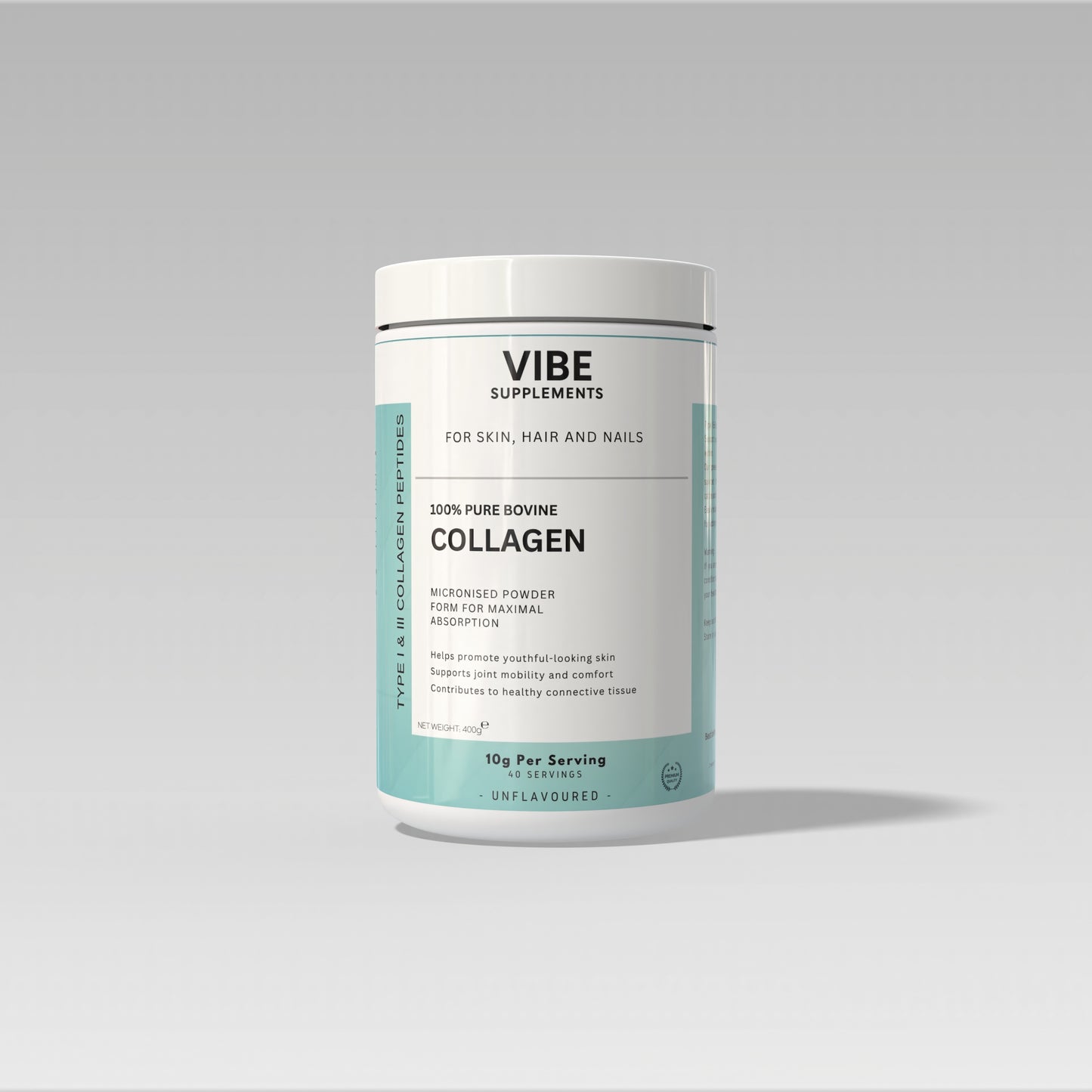 Pure Bovine Collagen Powder (Type l & lll)